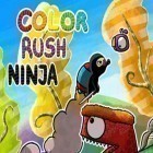Juntamente com o jogo Queda de Hamster para iPhone, baixar grátis do Fuja Colorida de Ninja.