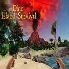 Juntamente com o jogo Corrida de Plantas e Zumbis para iPhone, baixar grátis do Sobrevivência na ilha de dinossauros.