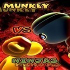 Juntamente com o jogo Assassino: Zumbis para iPhone, baixar grátis do Macacos contra Ninjas.