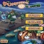 Juntamente com o jogo Corrida de aventuras pela cidade para iPhone, baixar grátis do Abóboras contra Monstros.