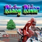 Juntamente com o jogo Raça na estrada para iPhone, baixar grátis do Motociclista Arriscado.