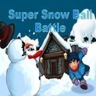 Juntamente com o jogo Loucura de animais: Salto de canguru para iPhone, baixar grátis do Super batalha com Bolas de neve.