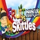 Juntamente com o jogo Galáxia no fogo 2 para iPhone, baixar grátis do Ninja de Frutas contra Skittles.