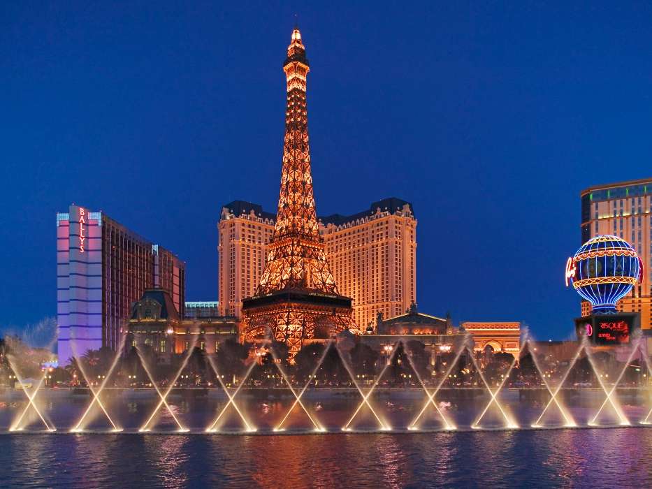 Cidades,Noite,Arquitetura,Las Vegas
