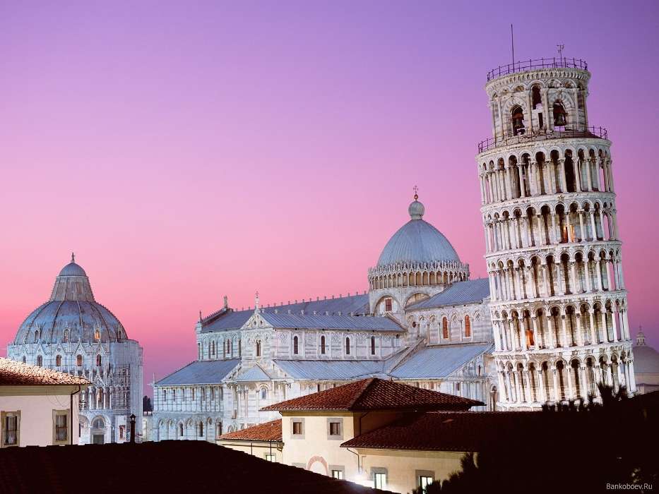 Cidades,Arquitetura,Torre de Pisa