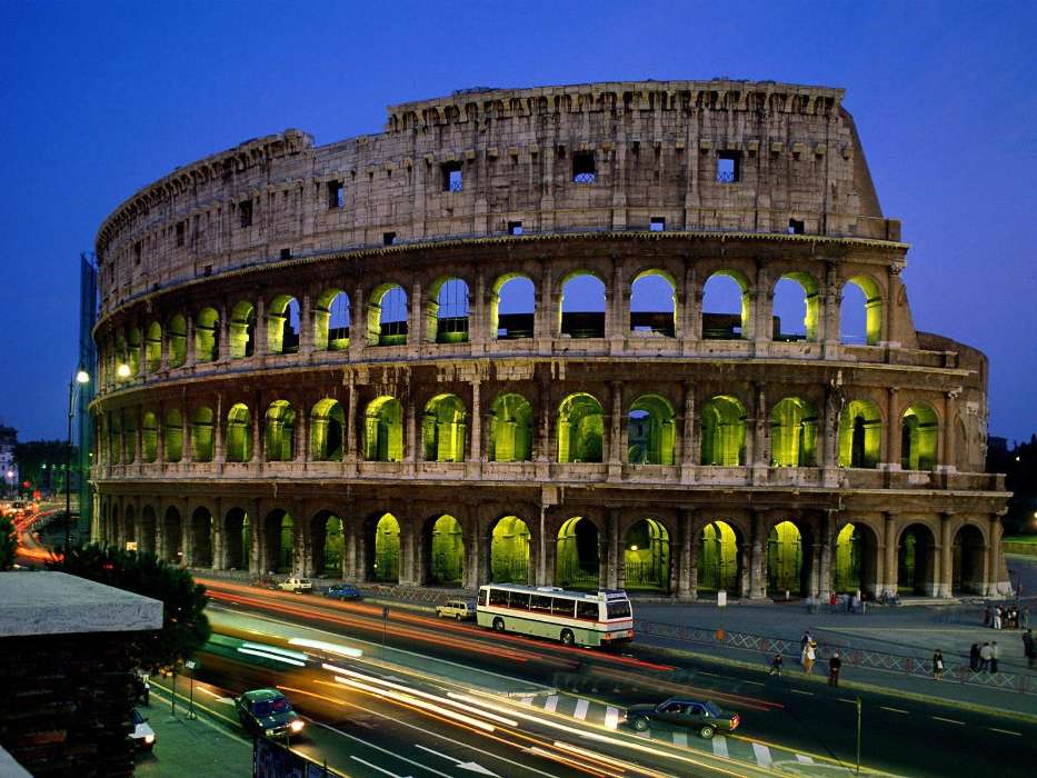 Arquitetura,Coliseu,Itália