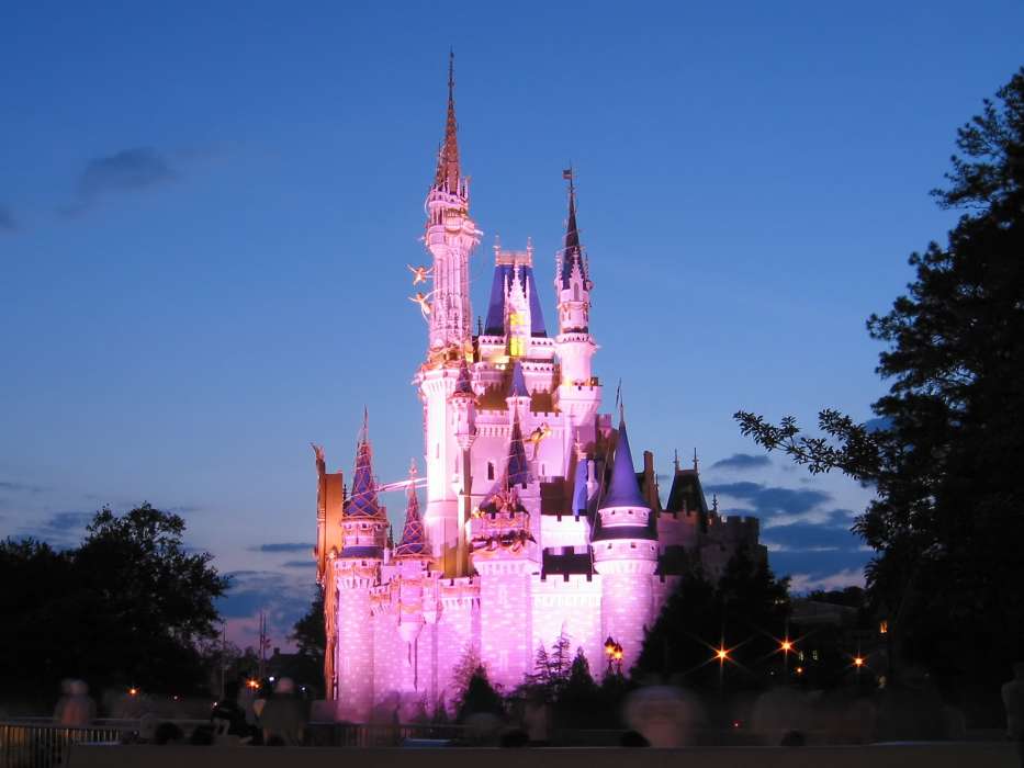 Arquitetura,Castelos,Walt Disney