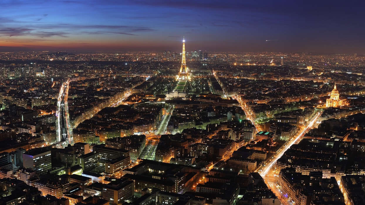 Paris,Torre Eiffel,Paisagem,Cidades,Noite
