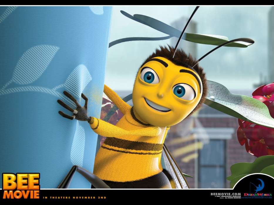 Desenho,Insetos,Abelhas,Bee Movie