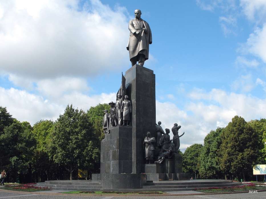 Paisagem,Monumentos,Cossacos
