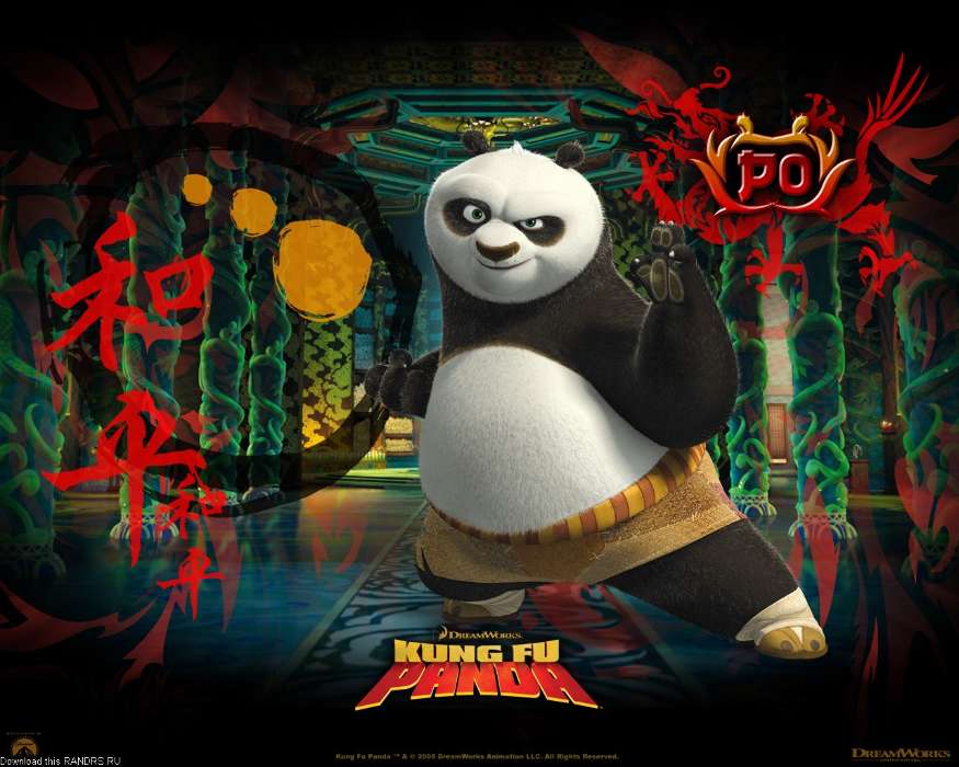 Desenho,Kung-Fu Panda,Pandas