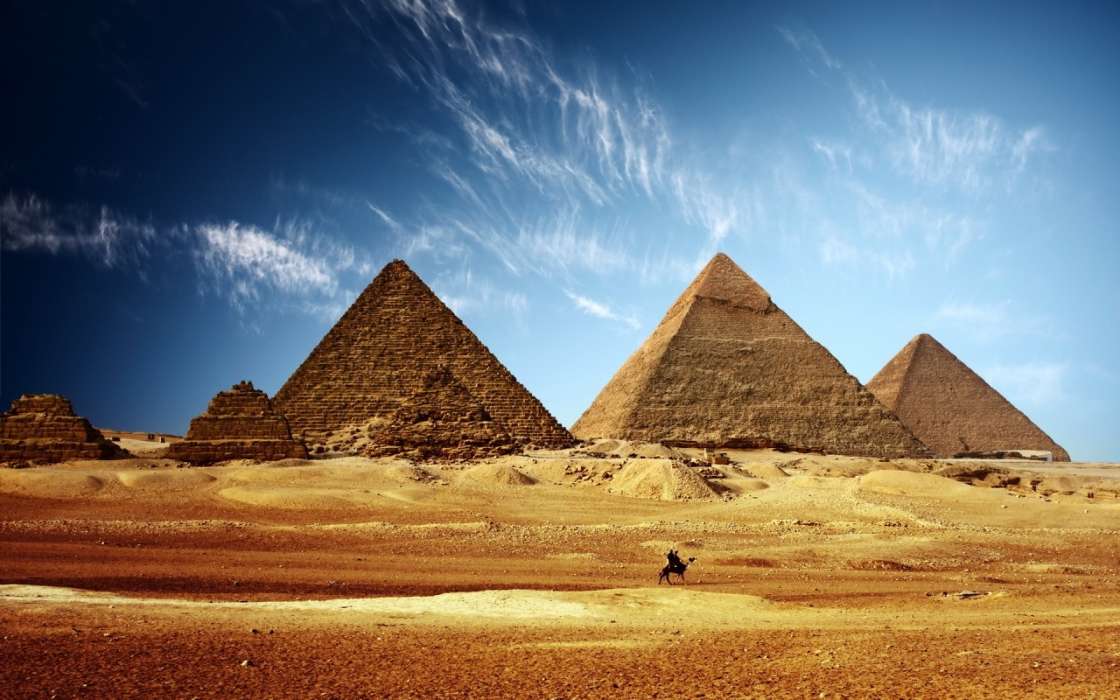 Paisagem,Pirâmides