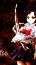 Anime,Meninas,Swords,Homens,Sangue para LG G Pad 10.1 V700