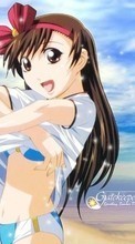 Meninas,Mar,Praia,Anime para Samsung B5722