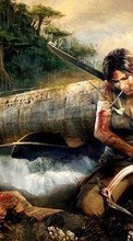 Jogos,Pessoas,Meninas,Lara Croft: Tomb Raider para Samsung Galaxy Young