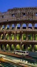 Baixar a imagem para celular Paisagem,Cidades,Arquitetura,Coliseu,Itália grátis.
