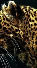 Baixar a imagem para celular Arte,Leopards,Animais grátis.