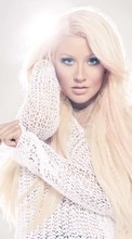 Música,Pessoas,Meninas,Artistas,Christina Aguilera para Sony Ericsson C510