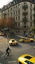 Transporte,Paisagem,Cidades,Automóveis,Ruas,Lamborghini para Lenovo A319