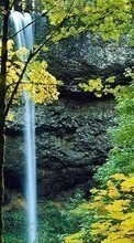 Paisagem,Árvores,Outono,Cachoeiras para HTC Desire 816