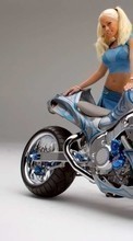 Transporte,Meninas,Motocicletas para Samsung Galaxy Ace Plus