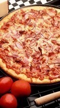 Comida,Pizza para Samsung Monte S5620