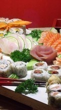 Baixar a imagem 360x640 para celular Comida,Sushi grátis.
