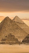 Baixar a imagem para celular Egito,Paisagem,Pirâmides grátis.