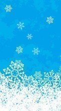 Baixar a imagem para celular Inverno,Fundo,Ano Novo,Natal,Flocos de neve grátis.