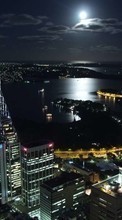 Cidades,Noite,Paisagem para LG P500 Optimus One