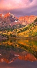 Paisagem,Água,Céu,Montanhas,Outono para HTC Radar
