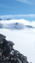 Montanhas,Paisagem,Natureza,Neve,Inverno para BlackBerry Torch 9810