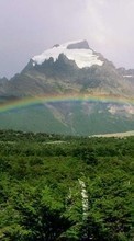 Montanhas,Paisagem,Arco-íris para HTC Desire 626