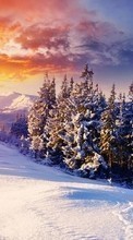 Baixar a imagem para celular Montanhas,Paisagem,Neve,Inverno grátis.