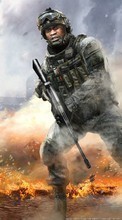 Baixar a imagem 360x640 para celular Jogos,Arte,Homens,Modern Warfare 2 grátis.