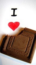 Baixar a imagem 360x640 para celular Comida,Chocolate,Amor grátis.