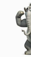 Baixar a imagem para celular Desenho,Elefantes grátis.