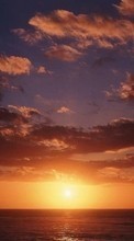 Paisagem,Pôr do sol,Céu,Sol para Sony Ericsson W705
