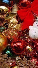 Baixar a imagem para celular Natal,Boneco de neve,Férias,Ano Novo,Decorações grátis.