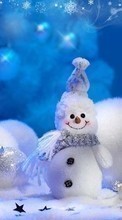 Baixar a imagem para celular Férias,Inverno,Ano Novo,Natal,Boneco de neve grátis.
