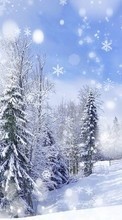 Paisagem,Neve,Inverno para Nokia E71