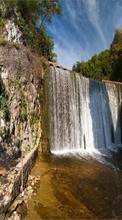 Baixar a imagem 240x400 para celular Paisagem,Água,Cachoeiras grátis.