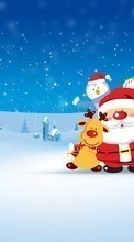 Baixar a imagem para celular Férias,Inverno,Papai Noel,Neve,Natal,Imagens grátis.