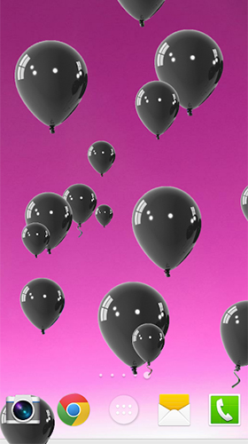Balões  - baixar grátis papel de parede animado Férias para Android.