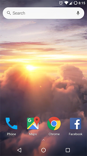 Baixar grátis o papel de parede animado Nuvens  para celulares e tablets Android.