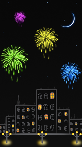 Baixar grátis o papel de parede animado Noite de diwali  para celulares e tablets Android.