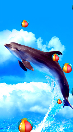 Golfinhos  - baixar grátis papel de parede animado para Android.