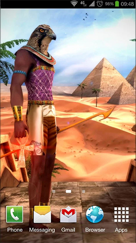 Egito 3D  - baixar grátis papel de parede animado Fantasia para Android.