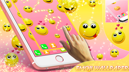 Baixar grátis o papel de parede animado Emoji para celulares e tablets Android.
