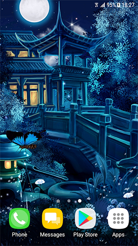 Noite mágica  - baixar grátis papel de parede animado Fantasia para Android.